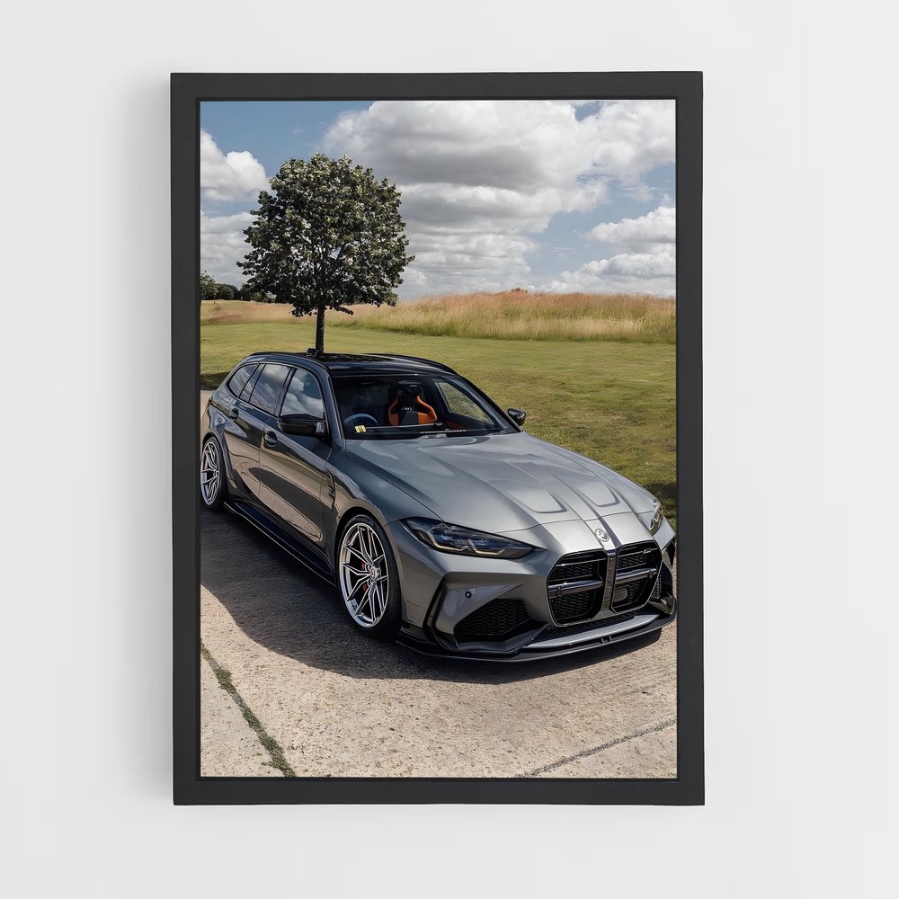 Poster touring Vroom – affiche BMW (vue 2)